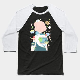 tamagotchi fever Baseball T-Shirt